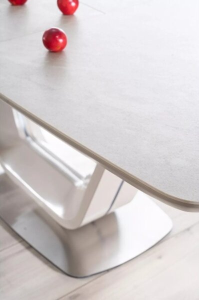 Armani Ceramic Bővíthető Kerámia Étkezőasztal Matt Szürke 160-220 cm