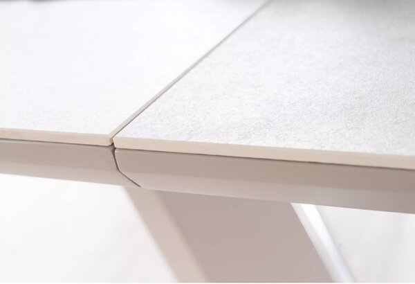 Armani Ceramic Bővíthető Kerámia Étkezőasztal Matt Szürke 160-220 cm