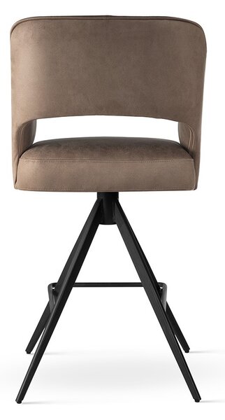 Mercy Supreme Twist Forgó Bárszék Kárpitozott Barna 60cm