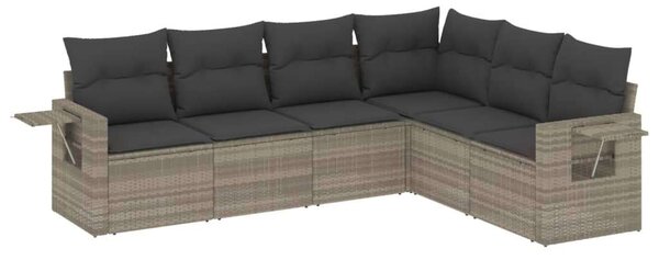 VidaXL Polyrattan Kerti Ülőgarnitúra - 6 részes