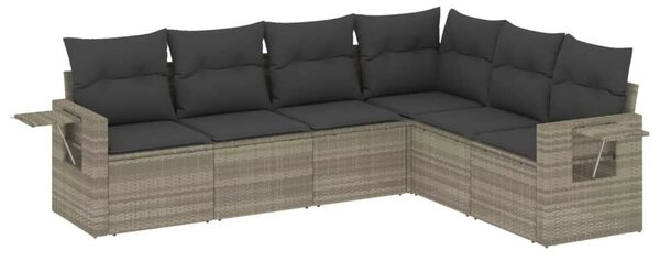 VidaXL Polyrattan Kerti Ülőgarnitúra - 6 részes