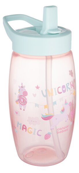 Canpol babies Sport kulacs, lecsukható ivőcsőrrel 400ml - Unicorn