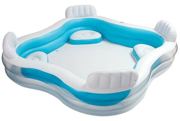 Intex Family Lounge Swim Center medence 229 x 229 x 66cm (56475)