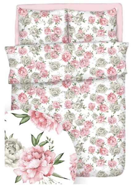 Krepp ágynemű Serena TiaHome - 1x Párna 90x70cm, 1x Paplan 140x200cm