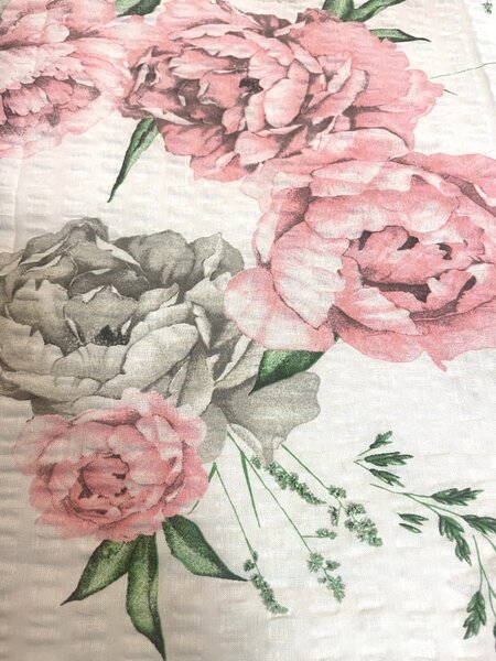 Krepp ágynemű Serena TiaHome - 1x Párna 90x70cm, 1x Paplan 140x200cm
