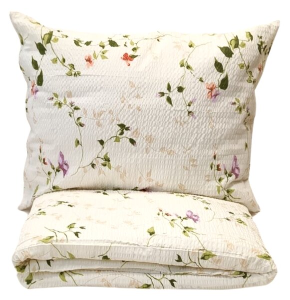 Toscania krepp ágyneműhuzat TiaHome - 1x Párna 90x70cm, 1x Paplan 140x200cm