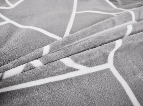 Element mikroplüss ágyneműhuzat 200x140cm+90x70cm TiaHome