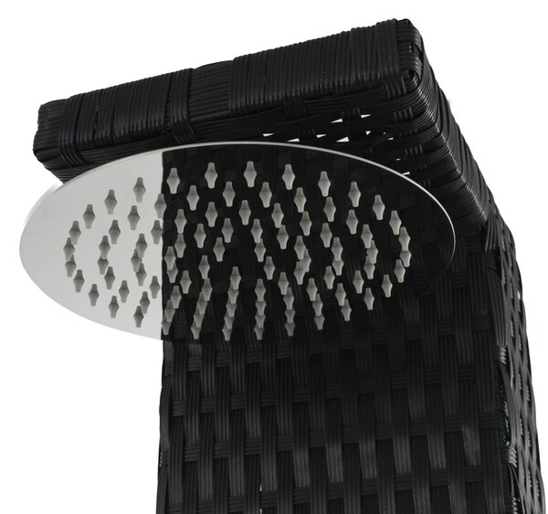 Polyrattan WPC kerti zuhany