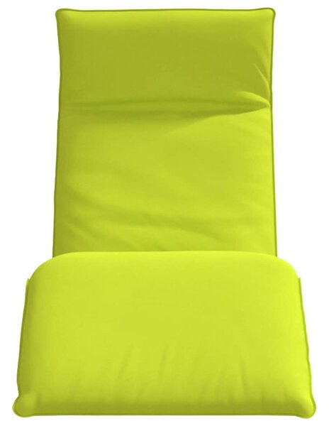 VidaXL élénkzöld oxford-szövet összecsukható napozóágy 175x54x8,5 cm