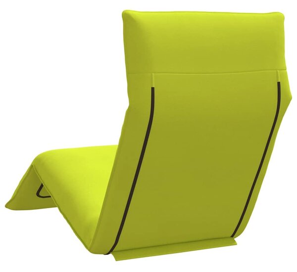 VidaXL élénkzöld oxford-szövet összecsukható napozóágy 175x54x8,5 cm