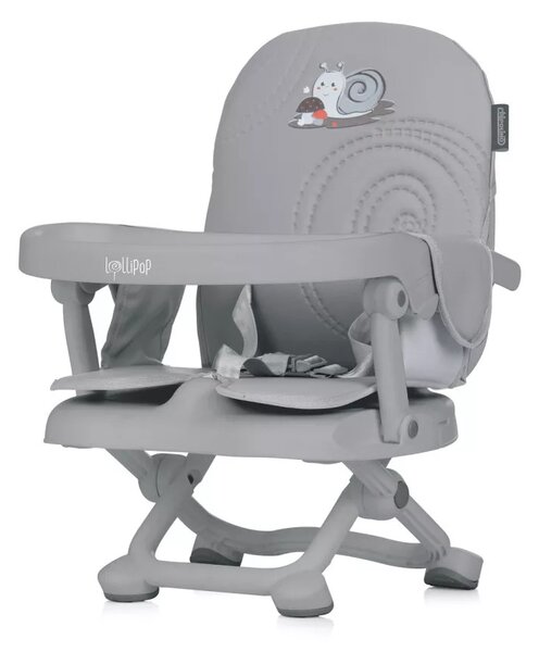 Chipolino Lollipop hordozható székmagasító etetőszék - Ash grey