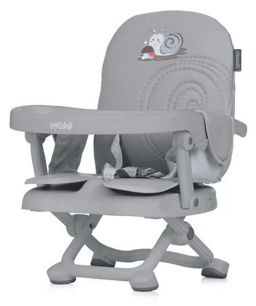 Chipolino Lollipop hordozható székmagasító etetőszék - Ash grey