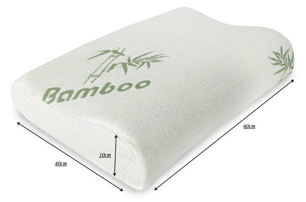 Anatómiai párna luxus Bamboo Memory 40x60x10cm TiaHome