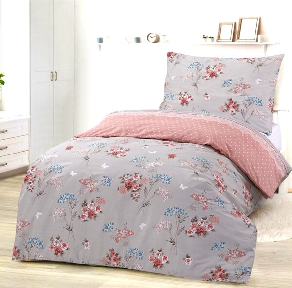 Alicante deluxe pamut ágyneműhuzat 200x140cm+90x70cm TiaHome