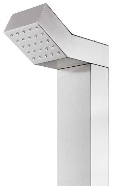 Rozsdamentes acél kerti zuhany 220 cm