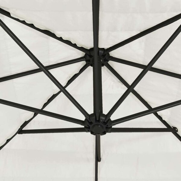 VidaXL Kerti Napernyő - Fehér - 248 cm