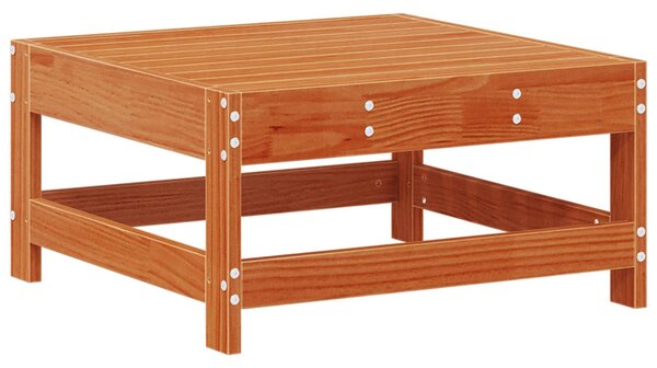 VidaXL Kerti lounge szett 6 pcs Viaszbarna Tömör fenyő