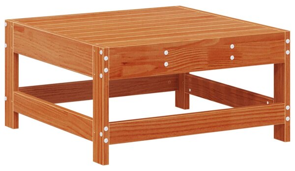 VidaXL Kerti lounge szett 5 pcs Viaszbarna Tömör fenyő