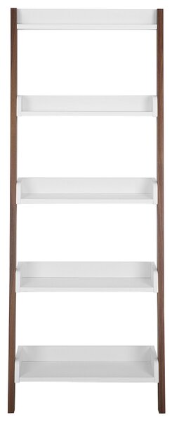 Ötszintes polcos elem MOBILE TRIO 164 cm Barna/fehér