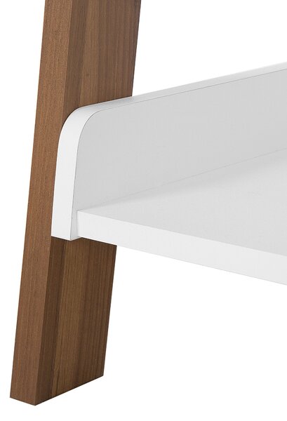 Ötszintes polcos elem MOBILE TRIO 164 cm Barna/fehér