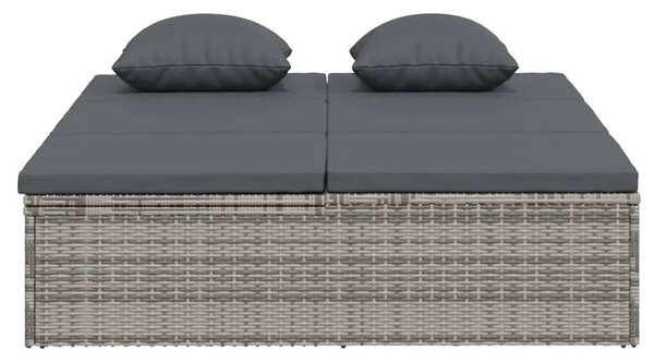 VidaXL Polyrattan Napozóágy/Kanapé - 200x121 cm