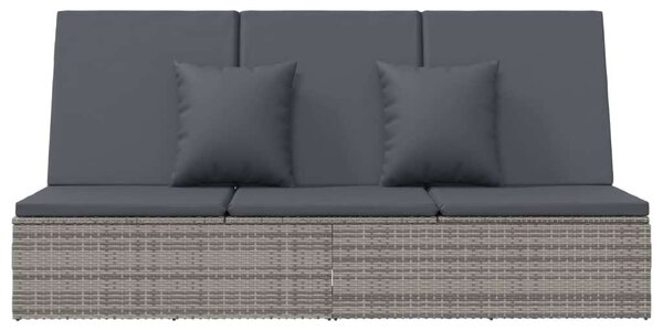 VidaXL Polyrattan Napozóágy/Kanapé - 200x121 cm