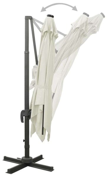 Blumfeldt - Konzolos Napernyő - 300cm - LED