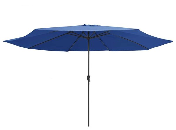 VidaXL Kültéri Napernyő - Azúrkék - 400 cm