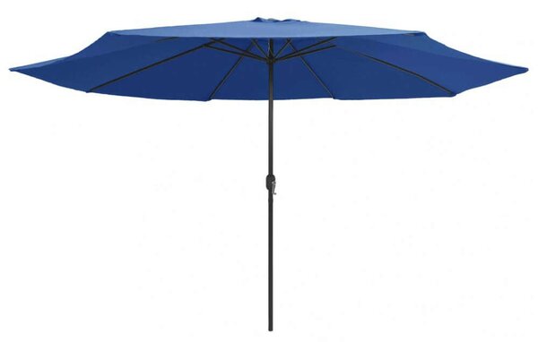 VidaXL Kültéri Napernyő - Azúrkék - 400 cm