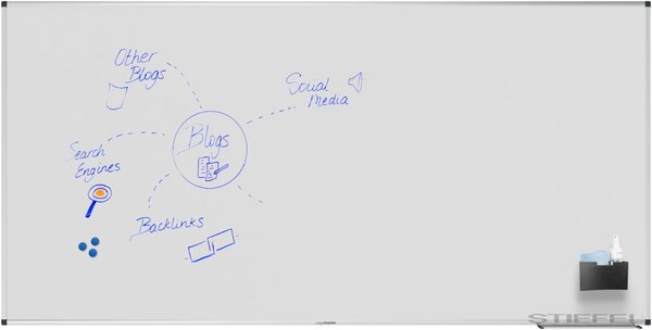 Legamaster UNITE PLUS mágneses fehértábla (whiteboard) 90x180