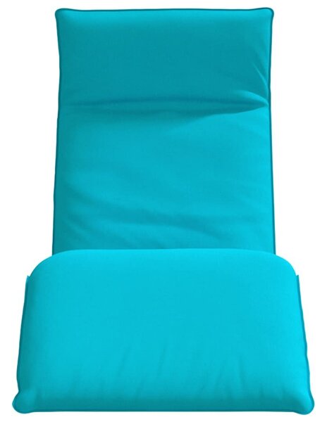 VidaXL türkizkék oxford-szövet összecsukható napozóágy 175x54x8,5 cm