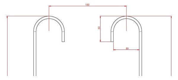 Origin fekete függő fürdőszobai polc - Metaltex