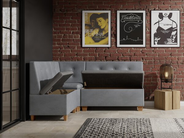 Sarokpad Bolio 140x200 (szürke). Akció -24%