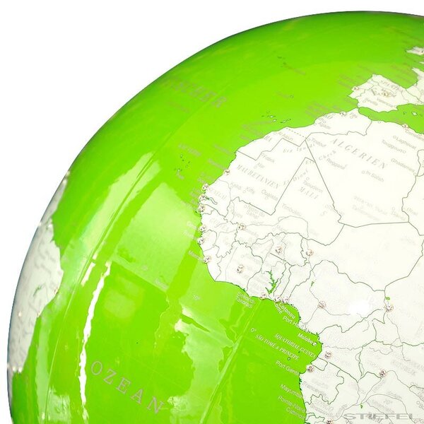 Artline Green Swarovski földgömb Ø 34