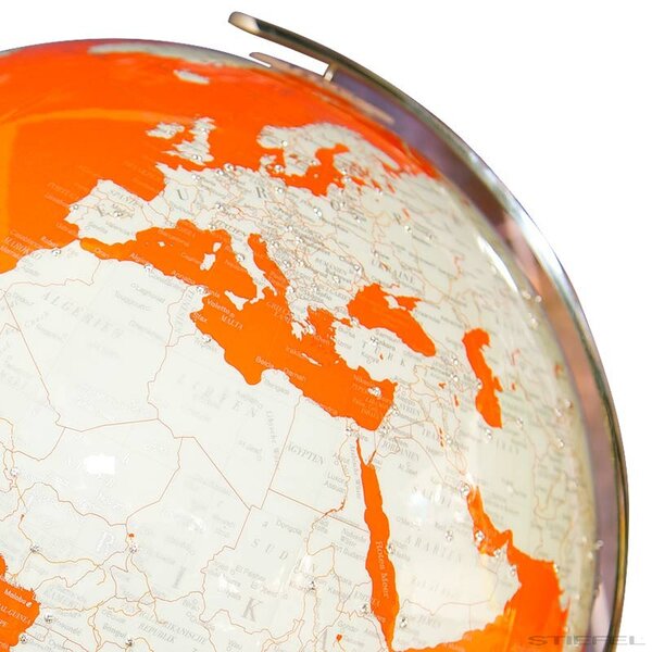 Artline Orange Swarovski földgömb Ø 34