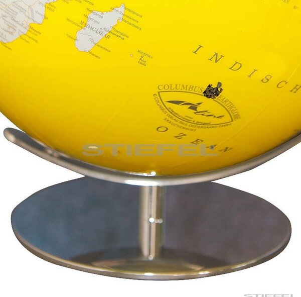 Artline Yellow Swarovski földgömb Ø 34