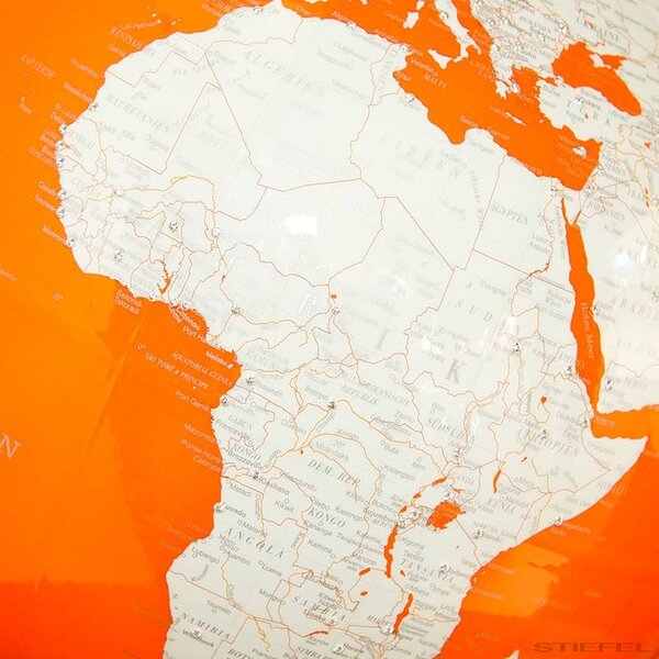Artline Orange Swarovski földgömb Ø 34