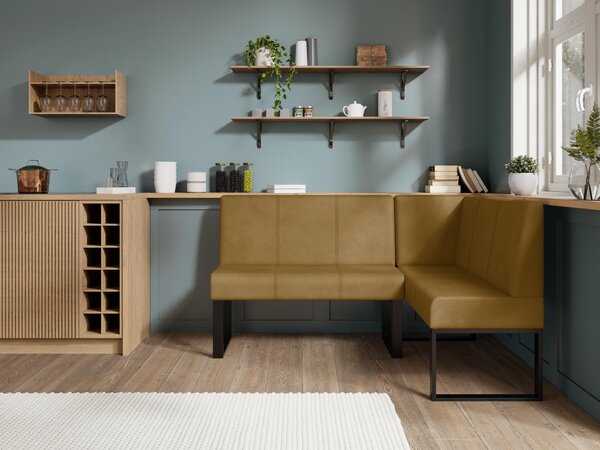 Sarokpad Bernio 140x200 (mustár) (J). Akció -10%