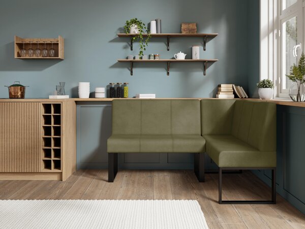 Sarokpad Bernio 130x170 (oliva) (J). Akció -24%
