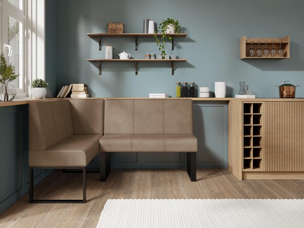 Sarokpad Bernio 140x200 (sötétbézs) (B). Akció -10%