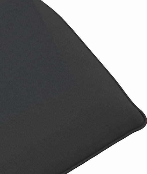 VidaXL fekete oxford-szövet összecsukható napozóágy 175x54x8,5 cm