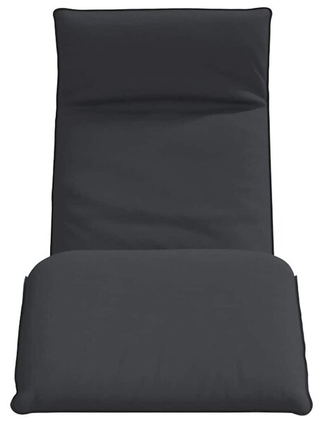 VidaXL fekete oxford-szövet összecsukható napozóágy 175x54x8,5 cm