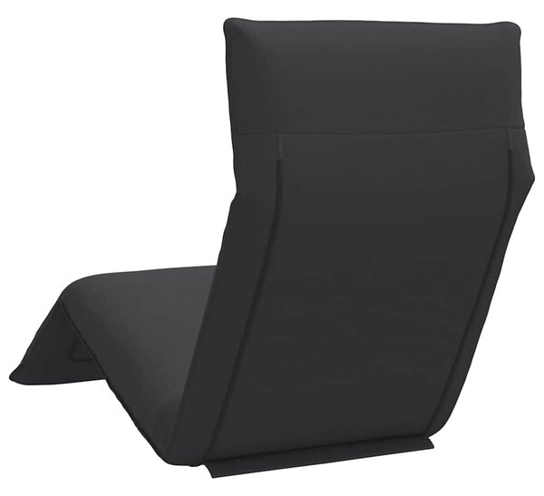 VidaXL fekete oxford-szövet összecsukható napozóágy 175x54x8,5 cm