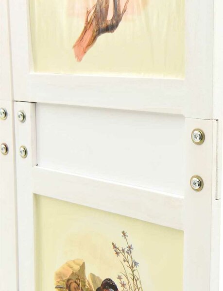 VidaXL Romdivider panel Fehér 212 x 165 cm MDF