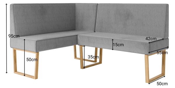 Sarokpad Malibu 130x170 (sötétzöld) (B). Akció -10%