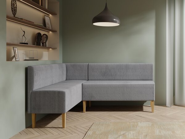 Sarokpad NEVIAM 130x180 (szürke) (B). Akció -25%