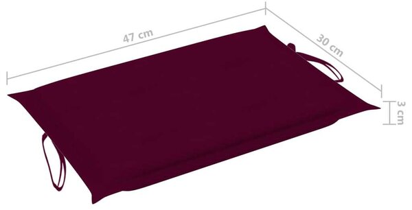 VidaXL Akácfa Napozóágy - 184cm