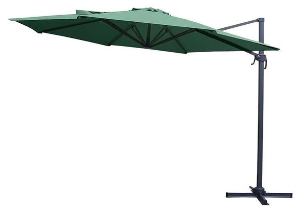 Kazuar Karos Kerti Napernyő - 350 cm, Zöld