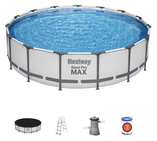 Bestway Steel Pro MAX Medence - 457x107 cm