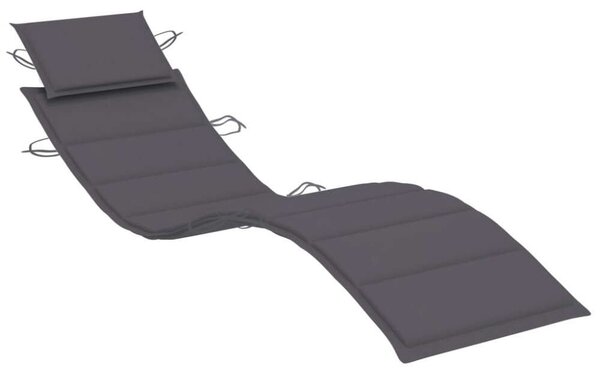 VidaXL Akácfa Napozóágy - Kényelmes Pihenés - 184cm